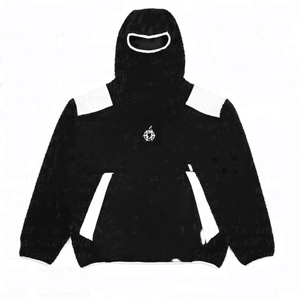 Berber Fleece Coat Men's Fleece-lined Thickened