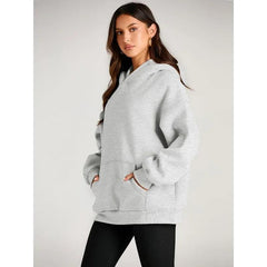 Queen Oversized Hoodie Drop-shoulder Sleeve Sports