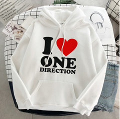 Harry Styles One Direction graphic hoodie