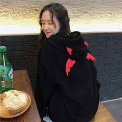 Fleece Little Devil Hoodie