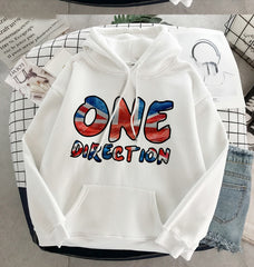 Harry Styles One Direction graphic hoodie