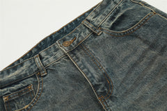 Denim Men's Loose Casual Wide-leg Pants