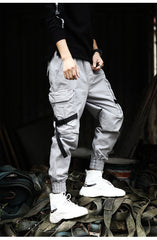 New Casual Pants Men Cotton Cargo Pants