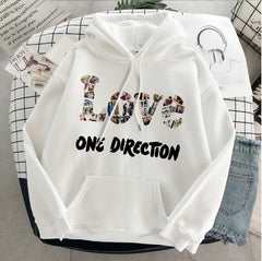 Harry Styles One Direction graphic hoodie