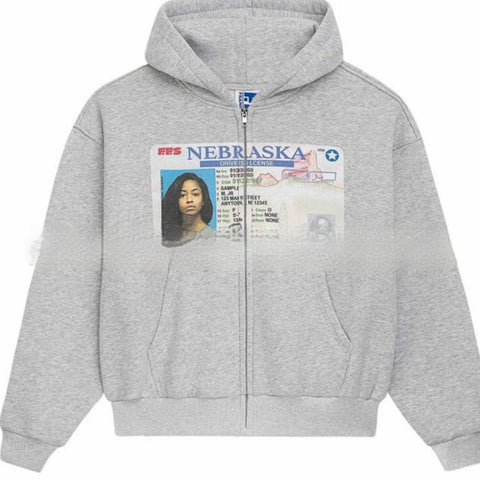 Cute Hoodie Teenagers Oversized Sweatshirt Casual Clothes Thick Zipper