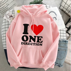 Harry Styles One Direction graphic hoodie