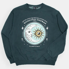 Yin Yang pattern versatile Pullover Sweater