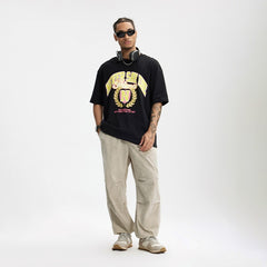 Snowflake Wash Jogger Pants Special Dyed Cargo Jogger Pants