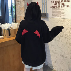 Fleece Little Devil Hoodie