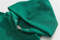 Abstract Graphic Letter Print Hoodie