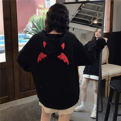 Fleece Little Devil Hoodie