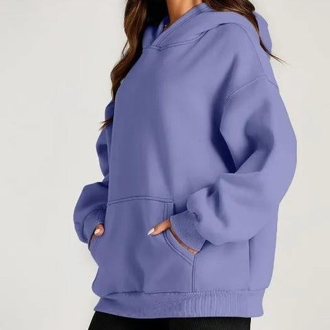 Queen Oversized Hoodie Drop-shoulder Sleeve Sports