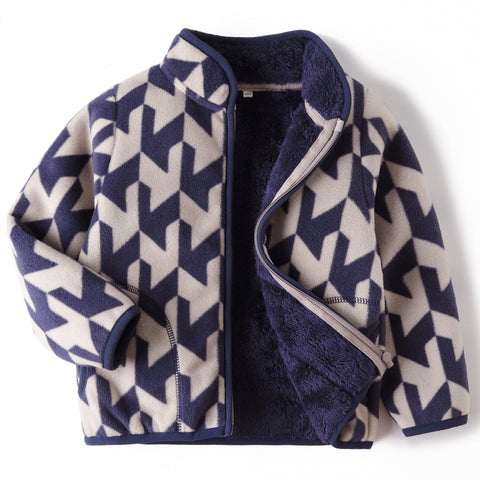 Children Fleece-lined Polar Fleece Jacket
