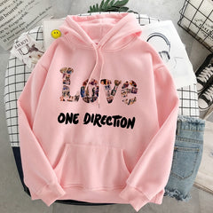 Harry Styles One Direction graphic hoodie