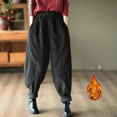 Fleece-lined Pants Children's Fleece-lined Thicker