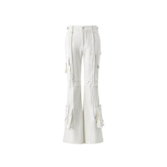 Cargo Pants Retro Wide Leg Straight Leg