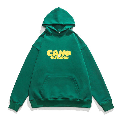 Abstract Graphic Letter Print Hoodie