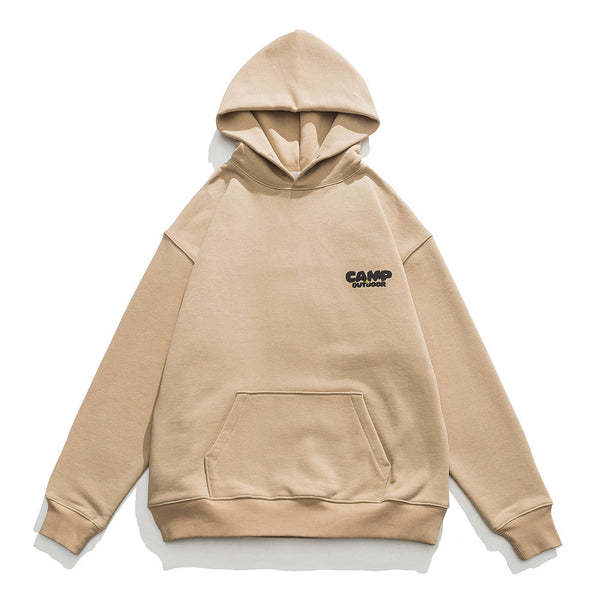 Abstract Graphic Letter Print Hoodie