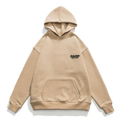 Abstract Graphic Letter Print Hoodie