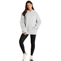 Queen Oversized Hoodie Drop-shoulder Sleeve Sports