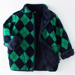 Children Fleece-lined Polar Fleece Jacket